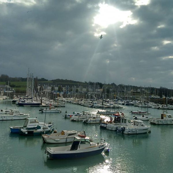 Photo taken at Port de Paimpol by Pao L. on 12/3/2015