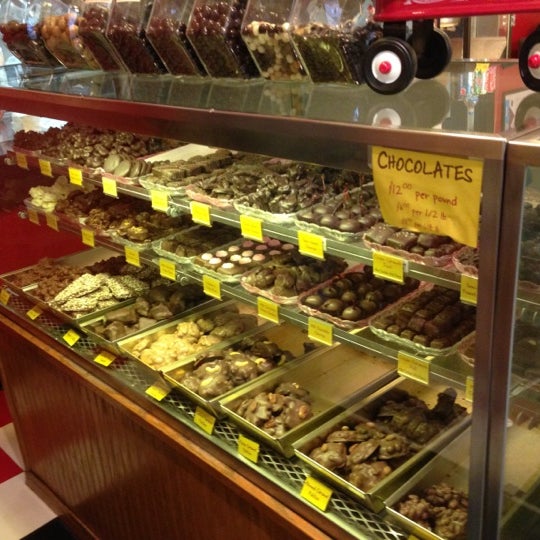 Photo taken at Old Market Candy Shop by Angus on 12/8/2012
