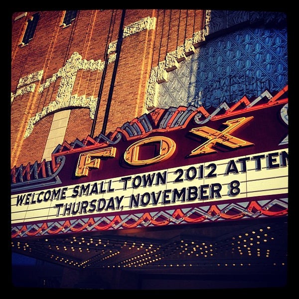 Photo taken at The Fox Theater by Alan W. on 11/8/2012