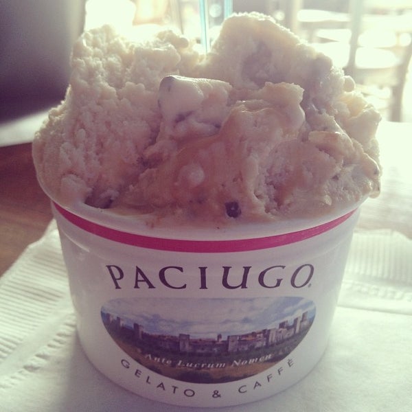 Photo taken at Paciugo Gelato by Kathlyn A. on 2/20/2014