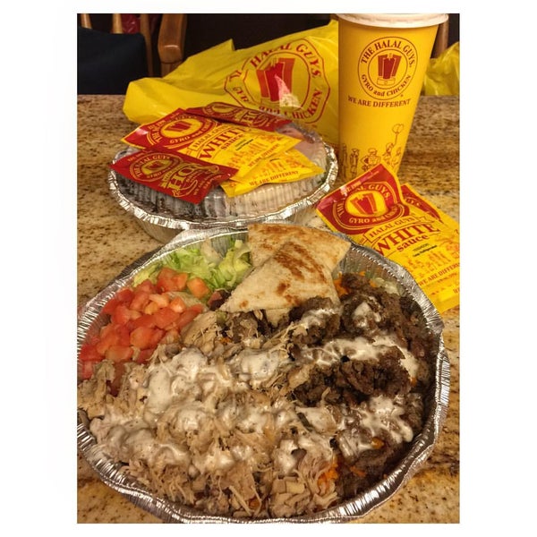 Photo taken at The Halal Guys by Kathlyn A. on 1/5/2016