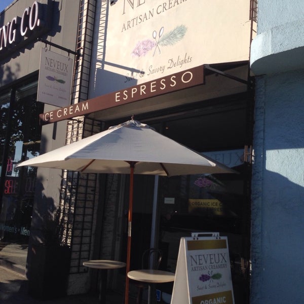 Photo taken at Neveux Artisan Creamery &amp; Espresso Bar by Akiko I. on 10/24/2013