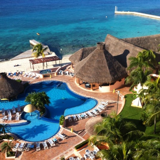 Photo taken at El Cozumeleño Beach Resort by Meghan S. on 12/15/2012