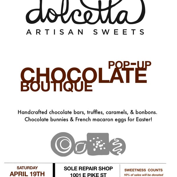 Easter Pop Up Chocolate Shop