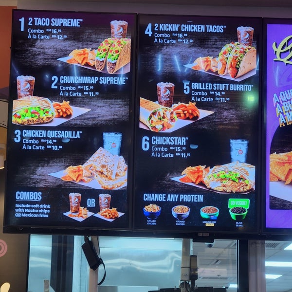 Taco Bell Bandar Sunway Petaling Jaya Selangor Taco Bell Bandar Sunway Petaling Jaya Selangor