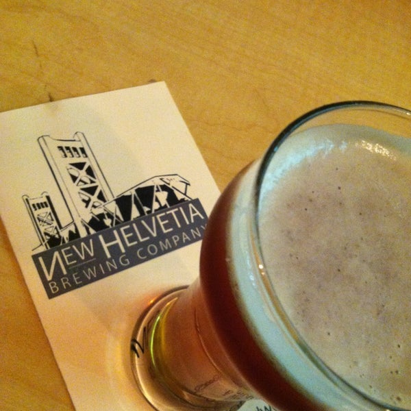 Photo taken at New Helvetia Brewing Co. by Kristen L. on 3/2/2013
