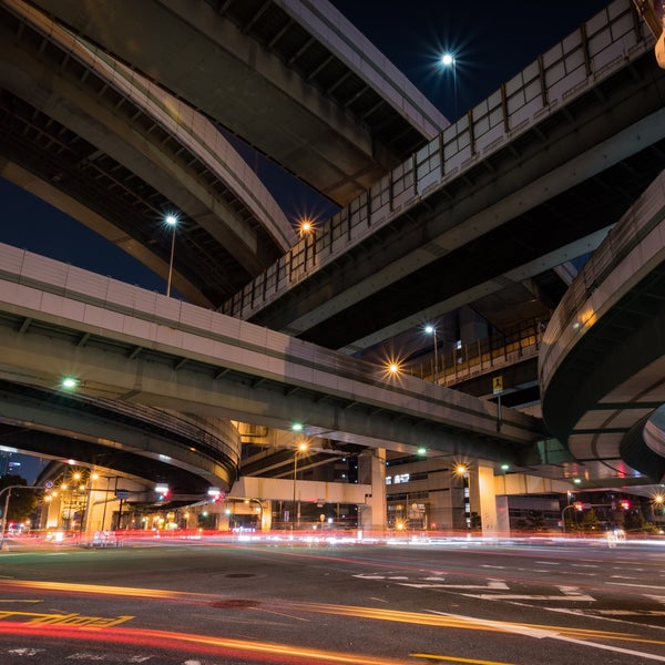 Photos At 化物語の舞台 14話のジャンクション下の交差点 大正区 大阪市 大阪府