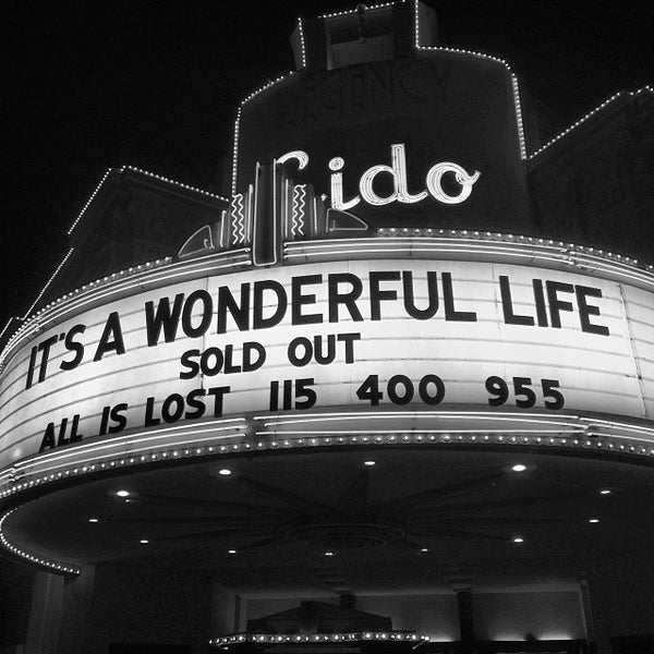Great classic movie theater playing the indies and classics for years. Every year they play IT'S A WONDERFUL LIFE at Christmas. It's the best.