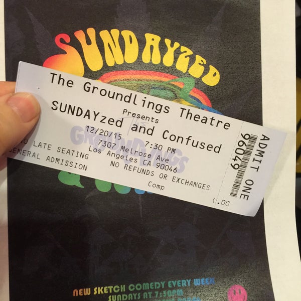 Photo taken at The Groundlings Theatre by Christian L. on 12/21/2015
