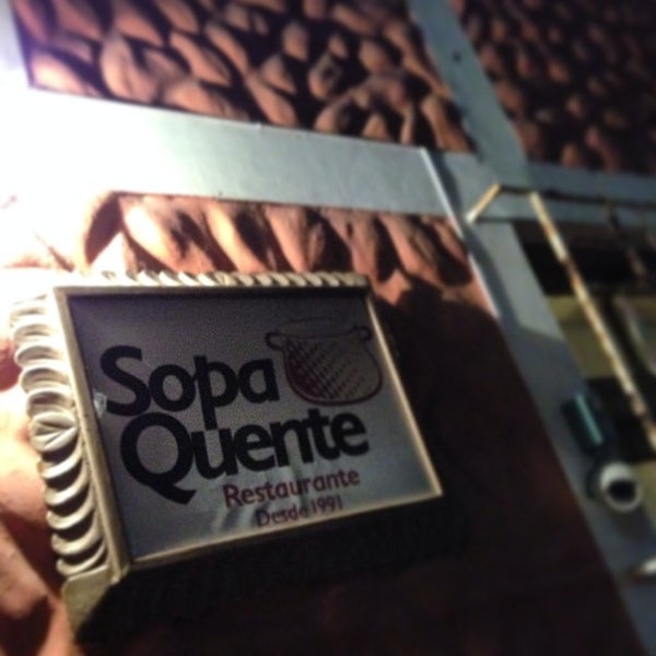 Foto tirada no(a) Sopa Quente Restaurante por Jeoás F. em 3/30/2014