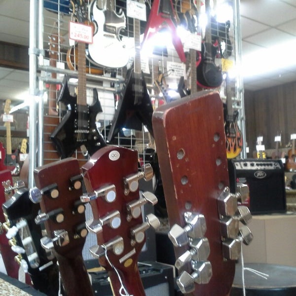 Photo taken at Arthur&#39;s Music Store by Alicia A. on 5/8/2014
