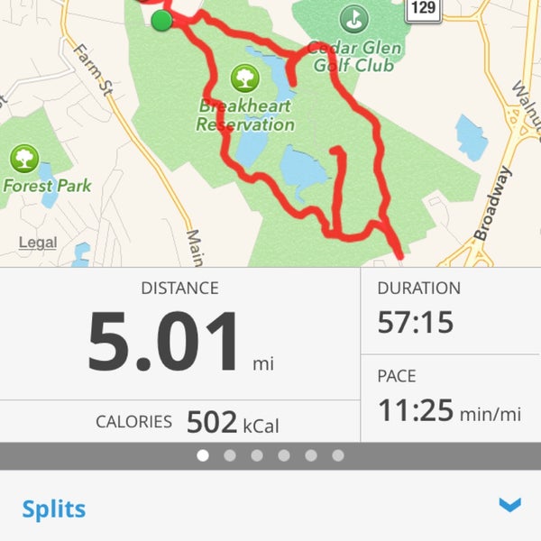 Breakheart Reservation Trail Map Photos At Breakheart Reservation - Trail