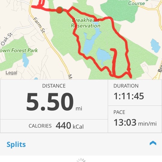 Breakheart Reservation Trail Map Photos At Breakheart Reservation - Trail