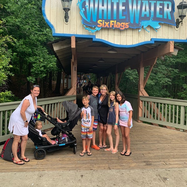 Photo taken at Six Flags White Water by Emily D. on 6/6/2019