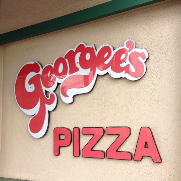 Photo taken at Georgee&#39;s Pizza by Regina Y. on 3/2/2014