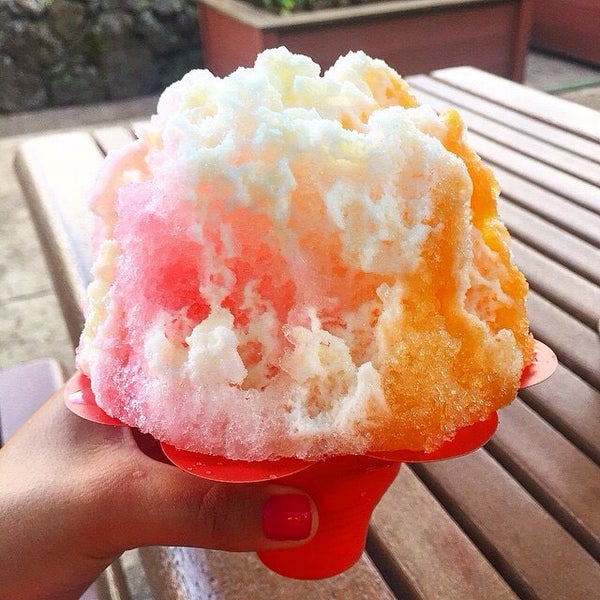 Chinese shaved ice