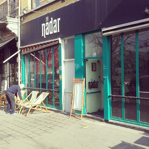 3/12/2014 tarihinde This Is Antwerpziyaretçi tarafından Bar Nadar'de çekilen fotoğraf