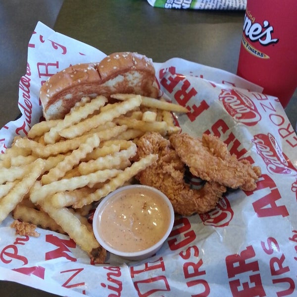 Photo taken at Raising Cane&#39;s Chicken Fingers by Randall A. on 6/15/2014