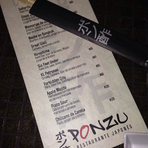 Photo taken at Restaurante Ponzu by Sue V. on 9/28/2013