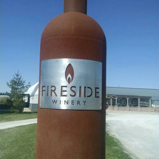 Photo taken at Fireside Winery by Brian J. on 4/3/2016