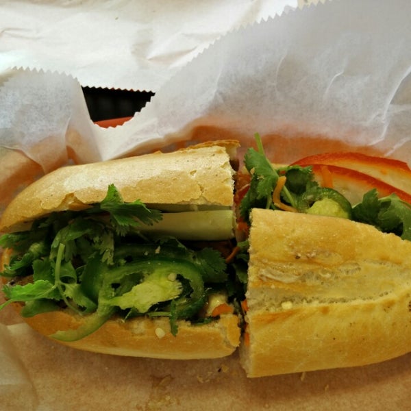Great service and banh mi