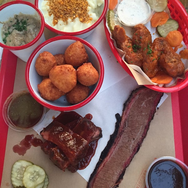 Terrible. $90 for pictured tray of food. Although tasty, NOT worth it. $21 for 4 ribs with little meat on them. Look elsewhere... plenty of other BBQ options in Melbourne that provide more for less.