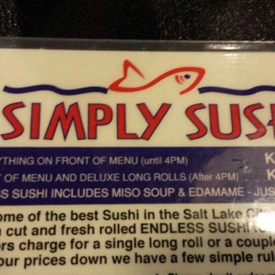 9/26/2013에 Edgar J.님이 Simply Sushi에서 찍은 사진