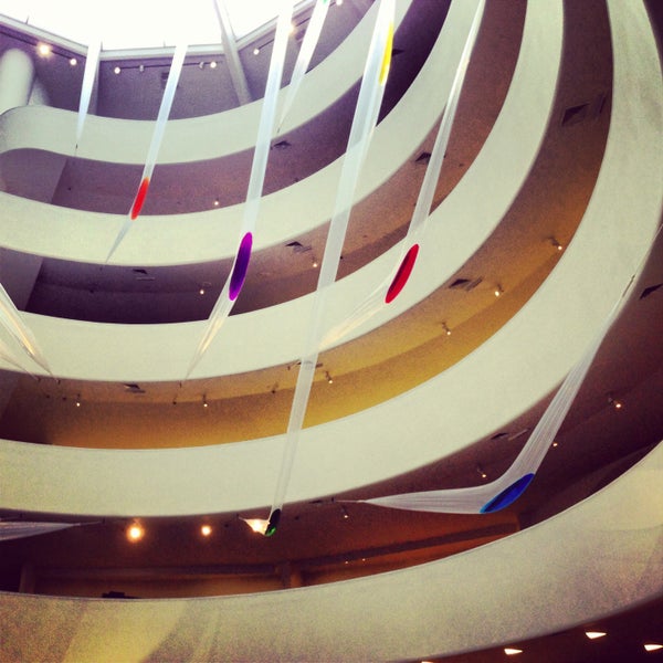 Photo taken at Solomon R. Guggenheim Museum by Andrey C. on 5/4/2013