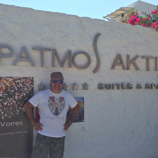 8/7/2016 tarihinde Mehmetcan T.ziyaretçi tarafından Patmos Aktis Suites &amp; Spa'de çekilen fotoğraf