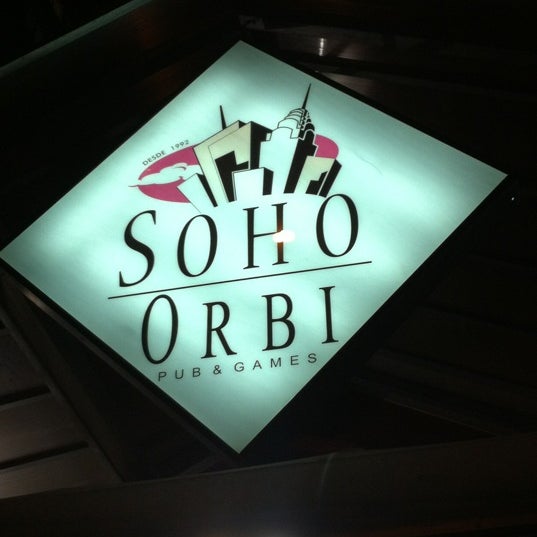 Foto tirada no(a) Soho Orbi | Pub &amp; Games! por Guilherme M. em 12/14/2012