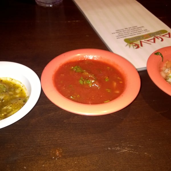 The green salsa is amazing!