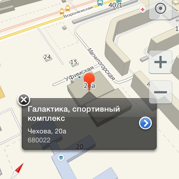 Галактика ул чехова 20а фото Спортивный комплекс Галактика