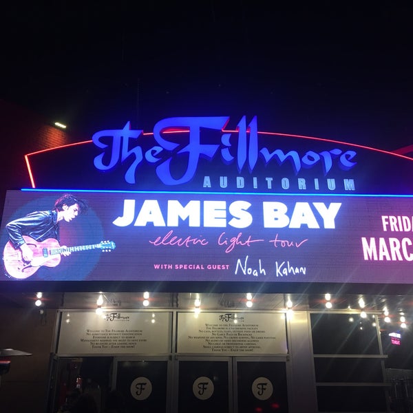 Foto diambil di Fillmore Auditorium oleh Brian H. pada 3/23/2019