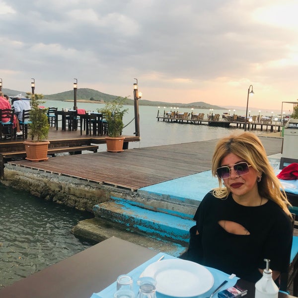 Photo taken at Teos Meze &amp; Balık by Yeşim U. on 9/13/2019