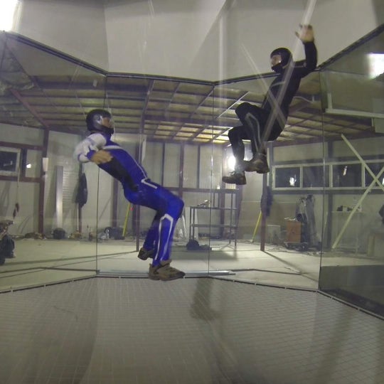 Photo taken at Skyward Indoor Skydiving by Leia Timea N. on 10/26/2013