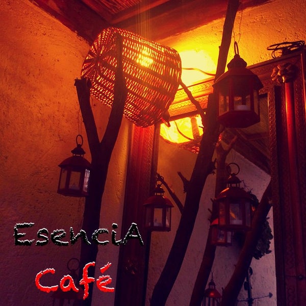 Photo taken at Esencia Café by Enrique M. on 1/4/2015