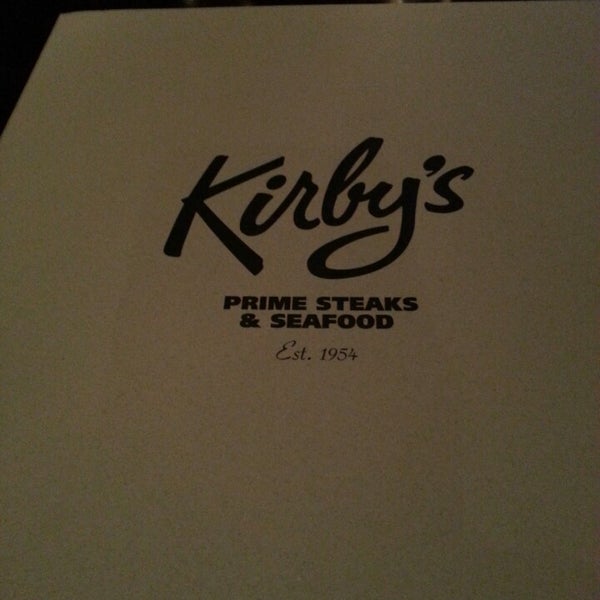 Photo taken at Kirby&#39;s Prime Steakhouse by Ruth H. on 12/30/2013