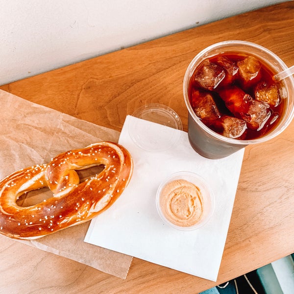 Honestly, a bit overrated. My pretzel was not warm and the pub cheese was hard as a rock—impossible to dip my pretzel in it.
