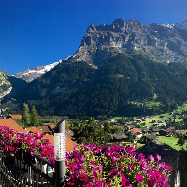 Photo taken at Belvedere Swiss Quality Hotel Grindelwald by David R. on 9/7/2016