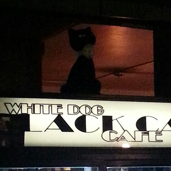 Photo taken at White Dog Black Cat Cafe by Tory A. on 3/24/2013