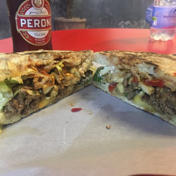 So.much.flavor. Order the classic sandwich (beef and chicken) with all the veggies. Highly recommend adding chili, garlic and yogurt sauces.