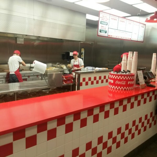 Photo taken at Five Guys by Onur T. on 2/2/2015
