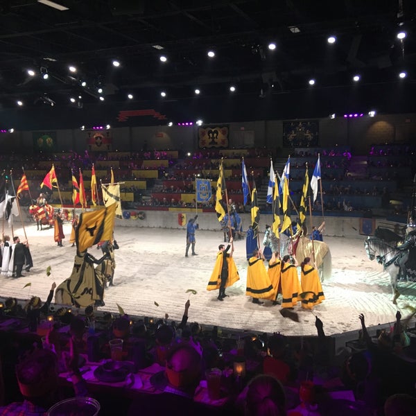 Photo taken at Medieval Times Dinner &amp; Tournament by Jason D. on 1/5/2019