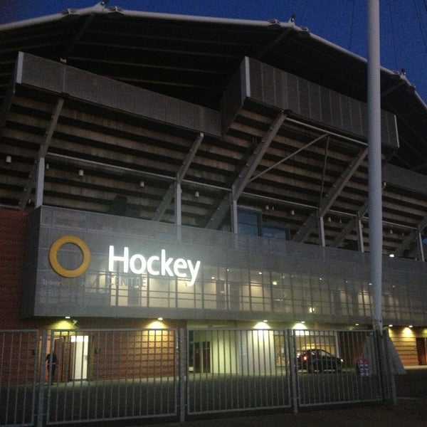 Photo taken at Sydney Olympic Park Hockey Centre by RedV6 \. on 8/16/2013