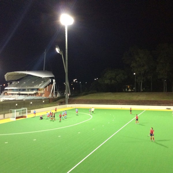 Photo taken at Sydney Olympic Park Hockey Centre by RedV6 \. on 5/5/2014