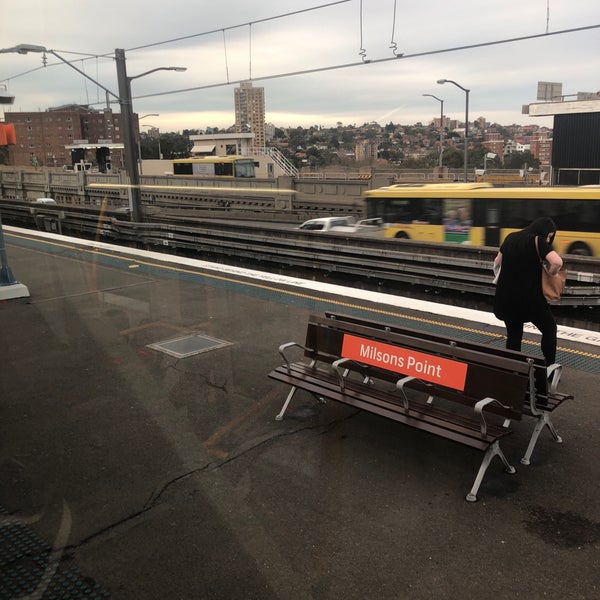Photo taken at Milsons Point Station by RedV6 \. on 6/29/2018