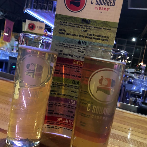 Photo taken at C Squared Ciders by Joanna S. on 1/12/2018
