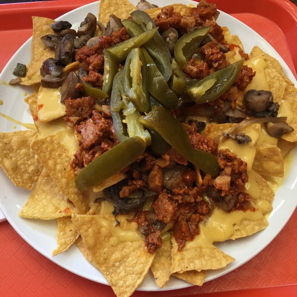 Foto diambil di Pancho&#39;s Vegan Tacos oleh Natalie T. pada 5/14/2017
