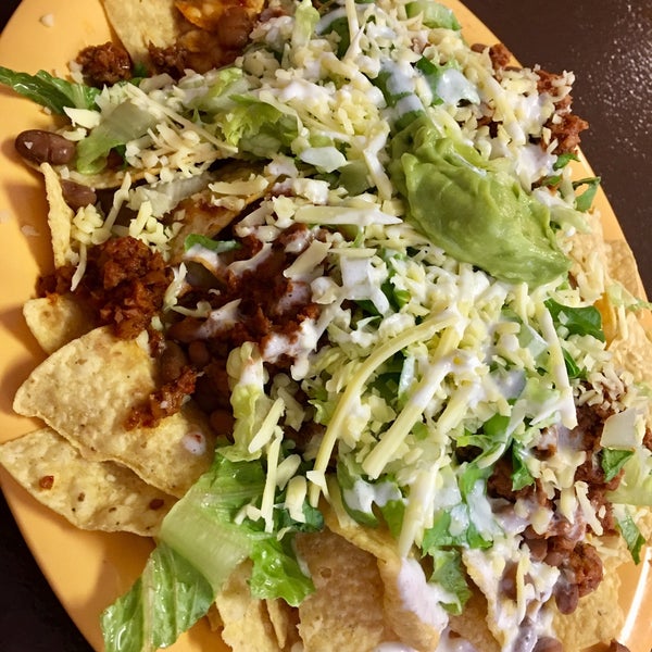 Foto diambil di Pancho&#39;s Vegan Tacos oleh Natalie T. pada 7/20/2018