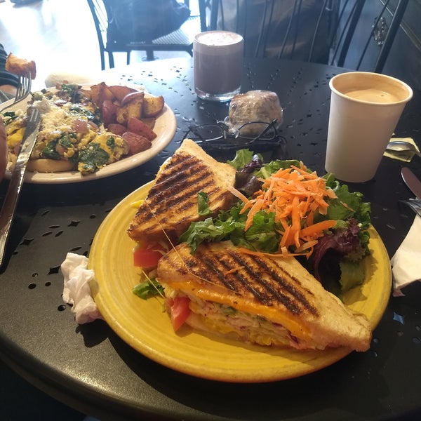 The indurian sandwich is awesome, a perfect choice if you're looking for "veggie" option. The mc allister has a great flavour and all the portions are big
